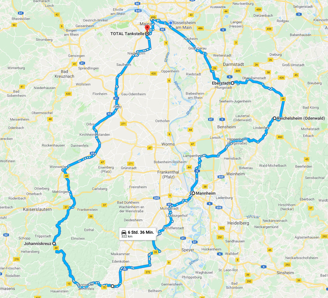 Erste offizielle Tour 2018